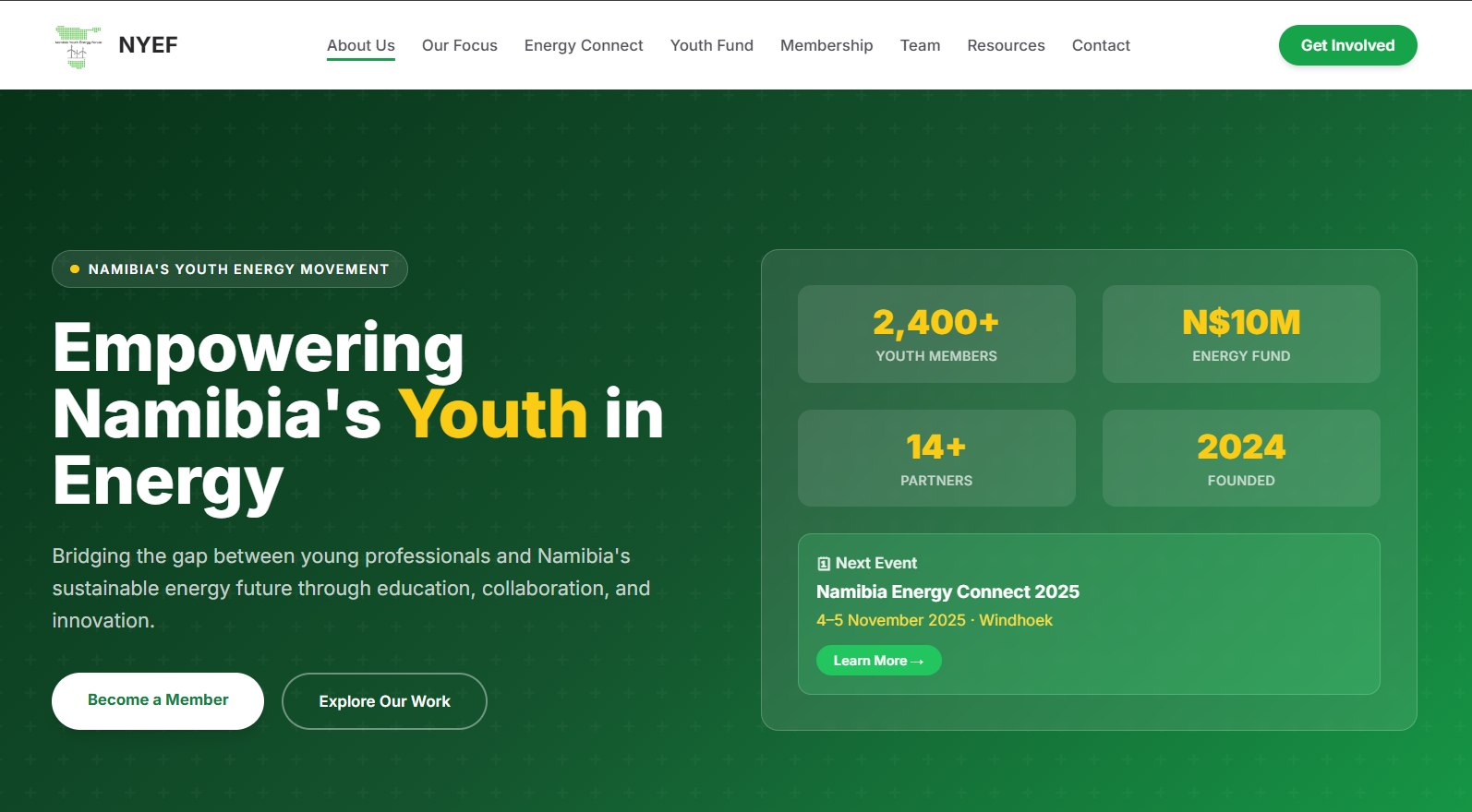 Namibia Youth Energy Forum (NYEF)