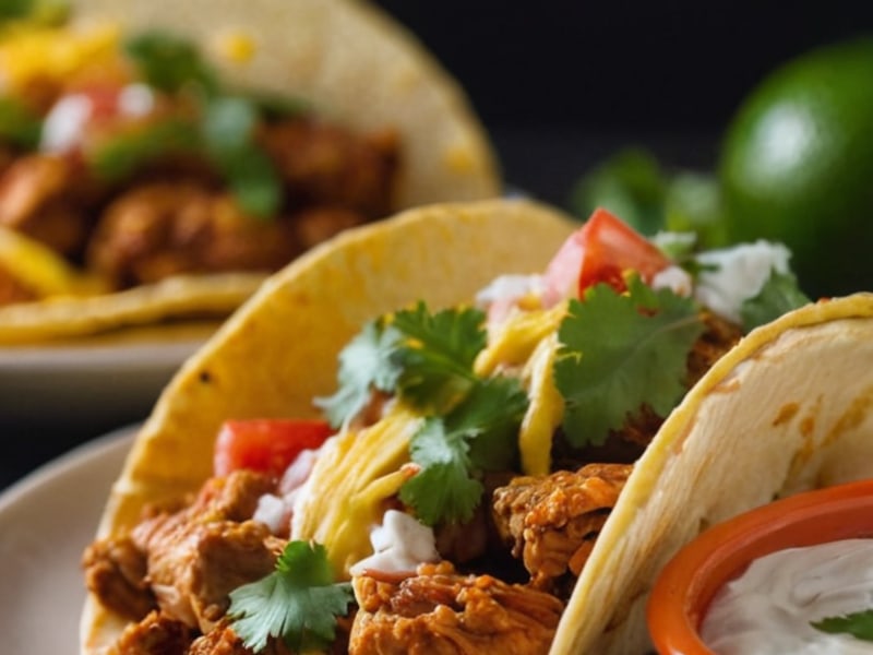 How to Make Air Fryer Tacos in 15 Minutes close-up