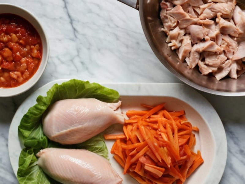 Turkey-Stuffed Cabbage Wraps ingredients