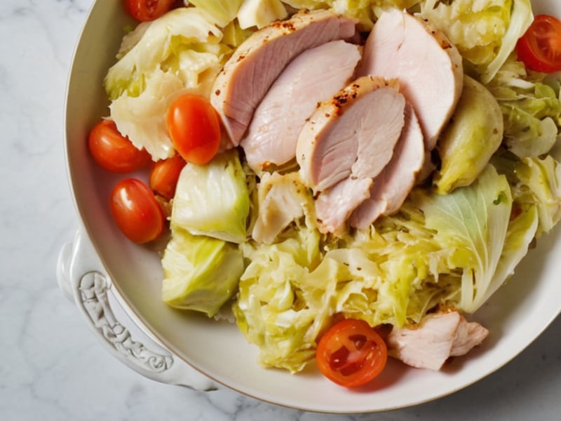 15-Minute Garlic Butter Sautéed Cabbage ingredients