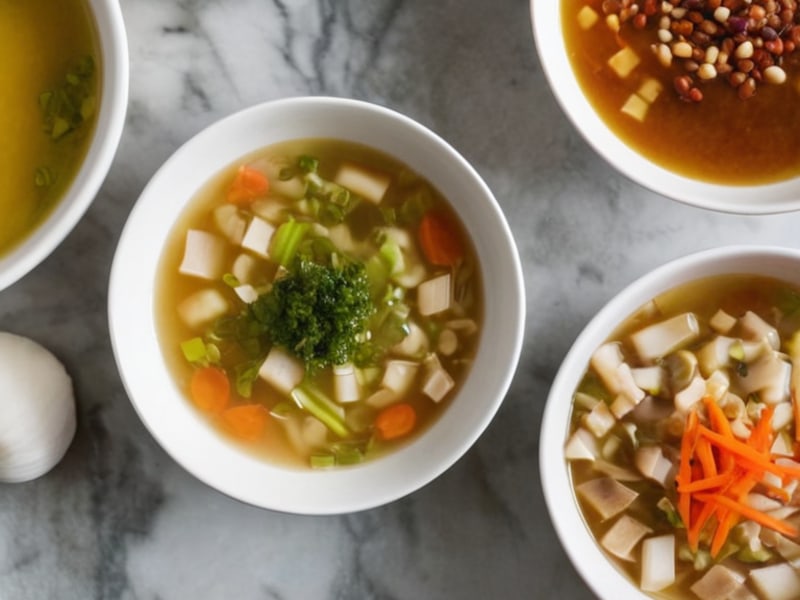 Probiotic-Rich Miso Soup ingredients