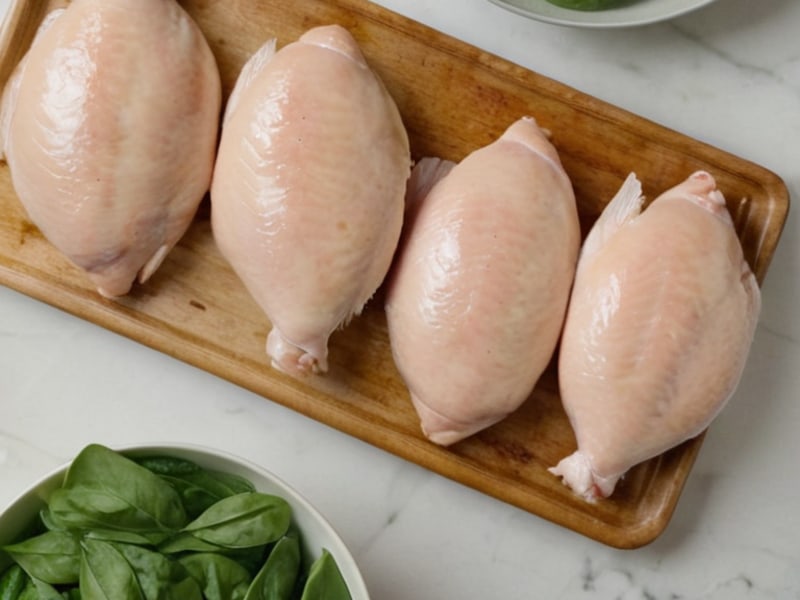 20-Minute Creamy Spinach Stuffed Chicken ingredients