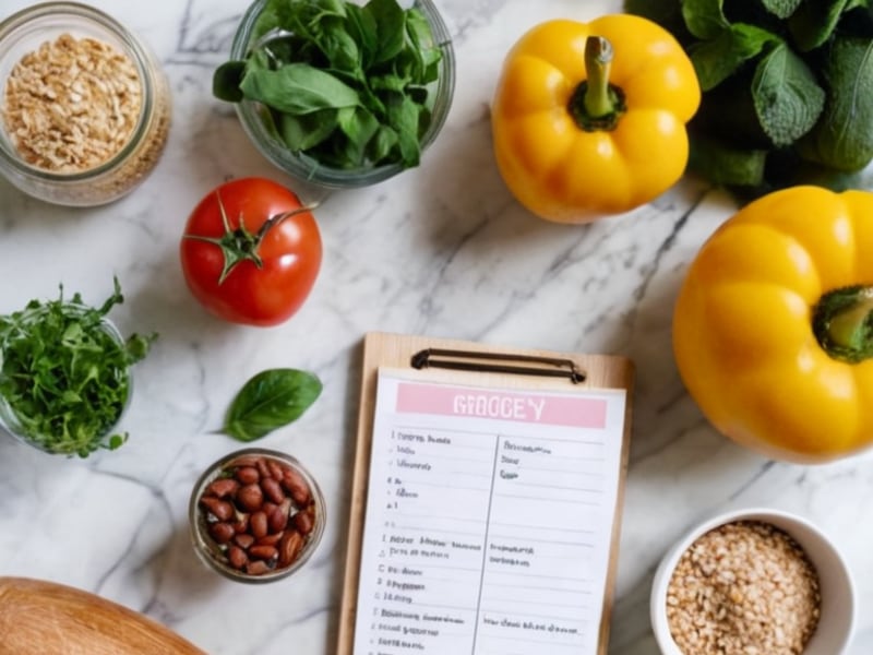 The Ultimate Lazy Girl Grocery List (Free Printable!) ingredients