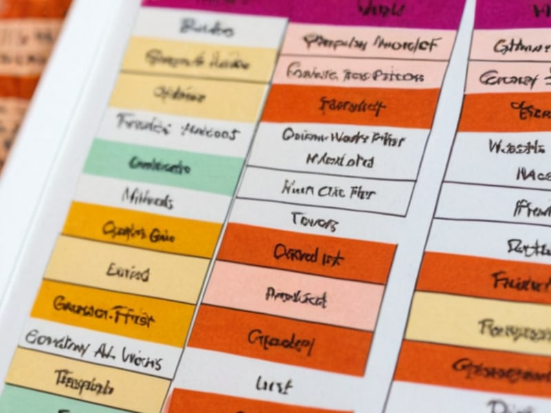 The Ultimate Lazy Girl Grocery List (Free Printable!) close-up