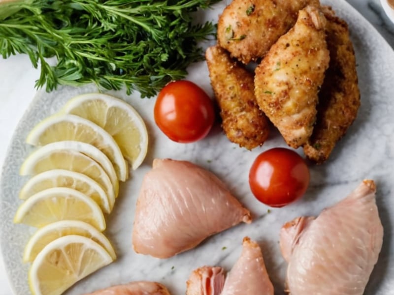 Air Fryer Garlic Herb Chicken Tenders (No Breading) ingredients
