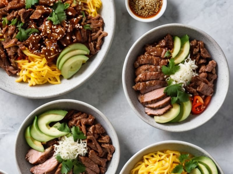 40g Protein Korean Beef Bulgogi Bowls in 25 Minutes ingredients