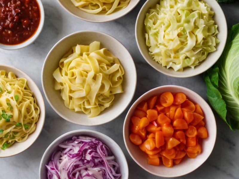 Polish Haluski (Butter Noodles & Cabbage) Feeds 6 for ingredients