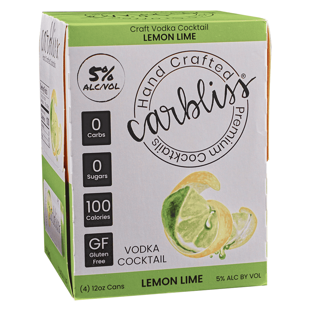 Carbliss Lemon Lime 4PK