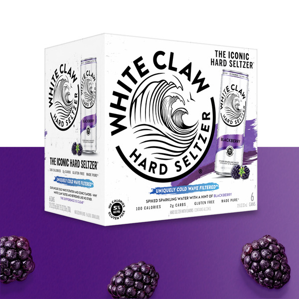 White Claw Grape 6PK 12OZ