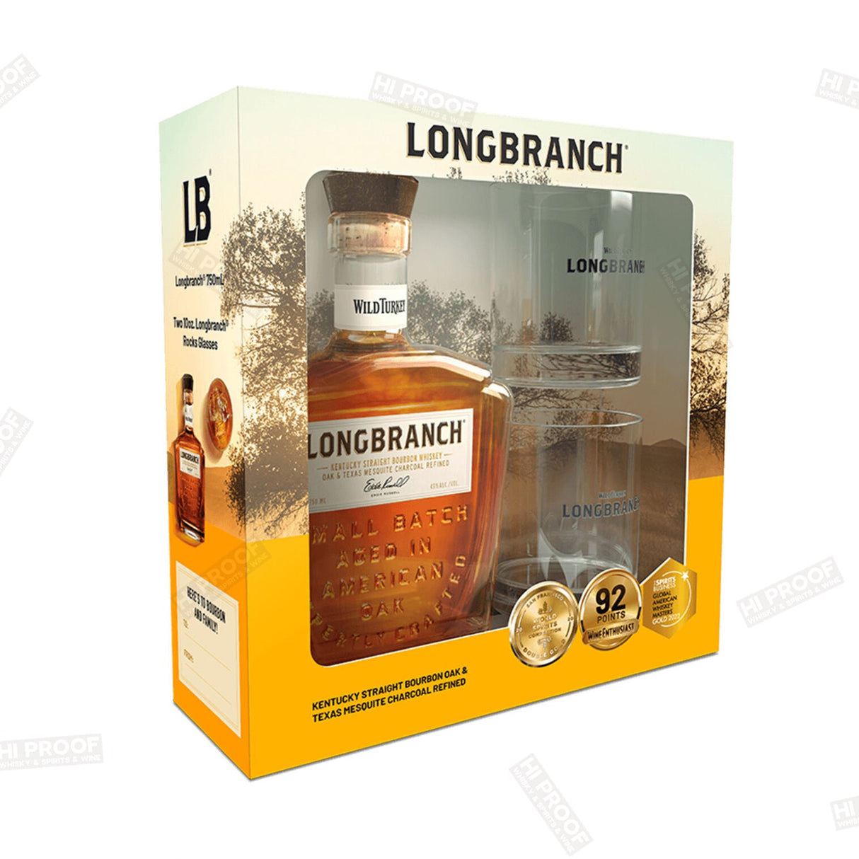 Wild Turkey Long Branch Gift Set