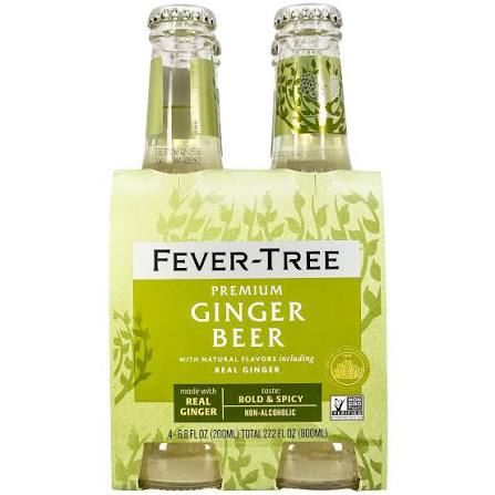 Fever-tree Ginger Beer 4pk