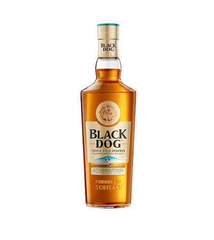 Black Dog Triple Gold Reserve Blendes Scotch Whisky 750ML