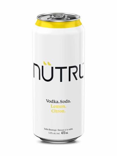 Nütrl Vodka Seltzer, Classic Lemonade Single - 12OZ