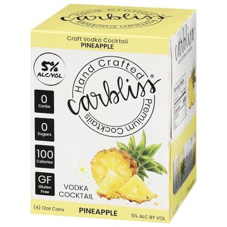 Carbliss Pineapple 4 Pk