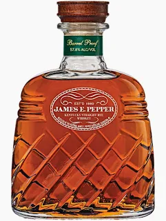 James E Peper Rye Decanter Barrel Proof