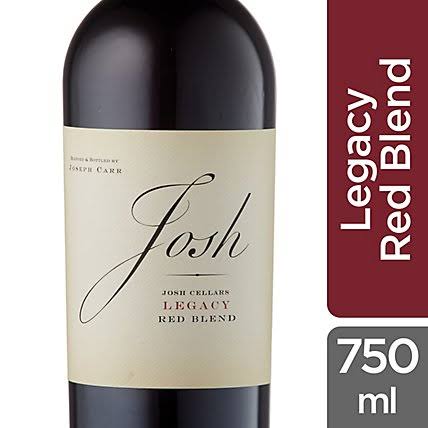 osh cellars legacy red blend Josh Legacy 750ml