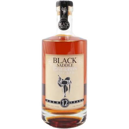 Black Saddle 12YRS Bourbon Whisky 750ML