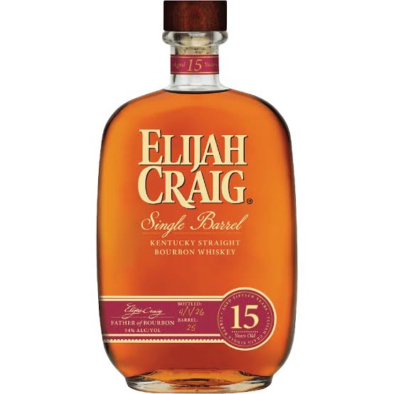 Elijah Craig Single Barrel 15 Yrs