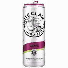 White Claw The Iconic Hard Seltzer, Grape Single - 12OZ