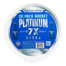 Platinum 7X Vodka Bucket