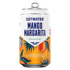 Cutwater Spirits Tequila Margarita, Mango - 12OZ Single