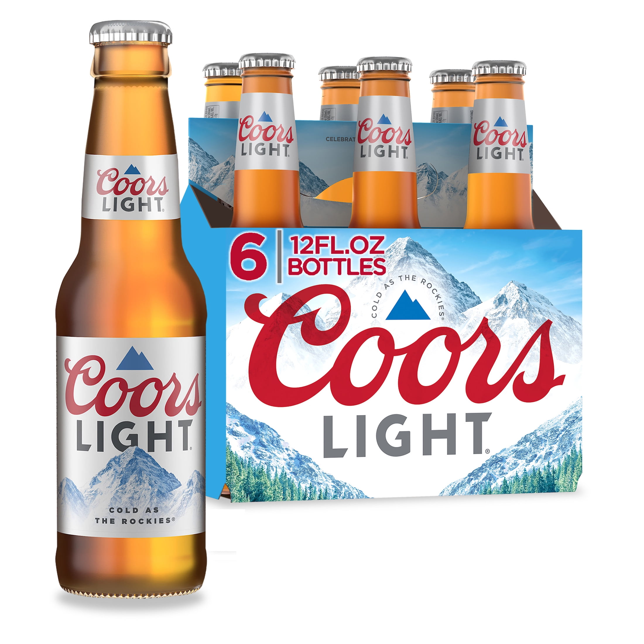 Coors Light 6PK Bottles