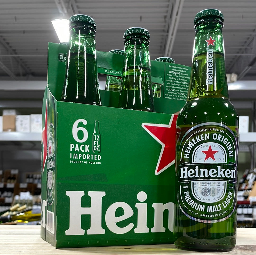 Heineken 6pc Bottle