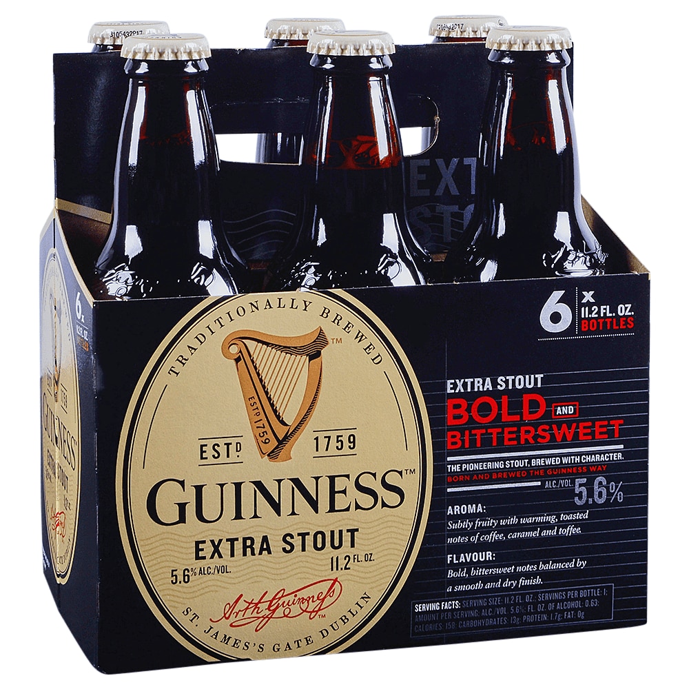 Guinness Extra Stout 6pk
