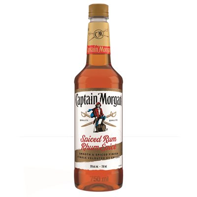 Captain Morgan Spiced Rum Pet 750ML