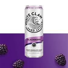 White Claw The Iconic Hard Seltzer, Blackberry Single - 12OZ
