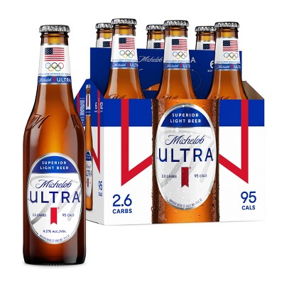 Michelob Ultra 6 Pack Bottle