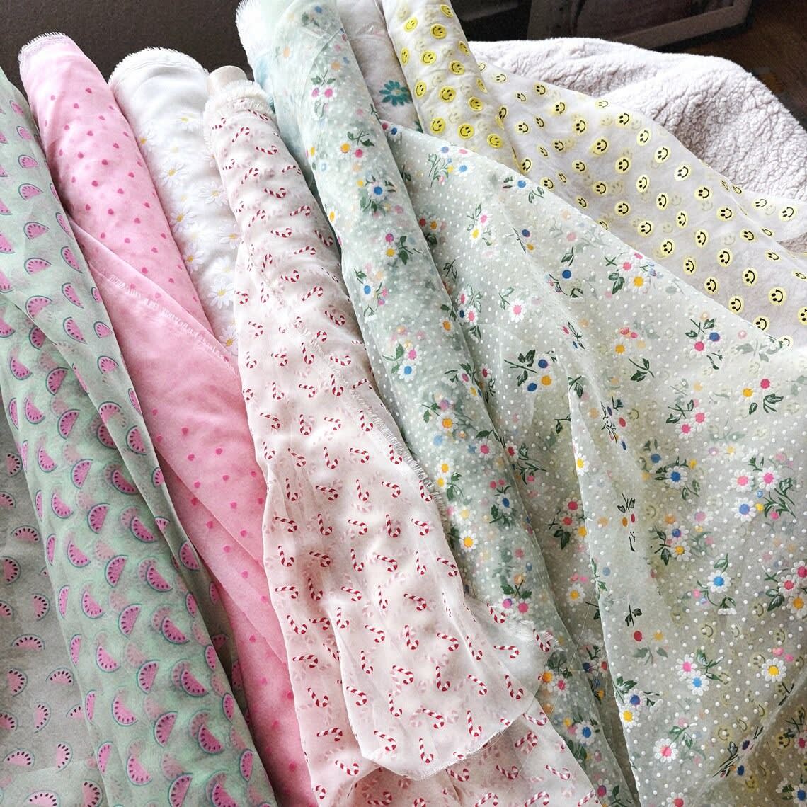 Premium embroidery materials
