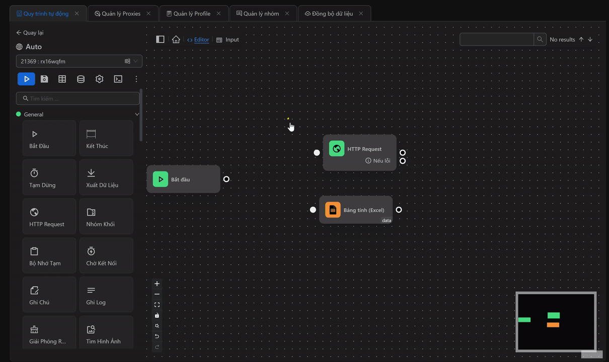 Selecting blocks