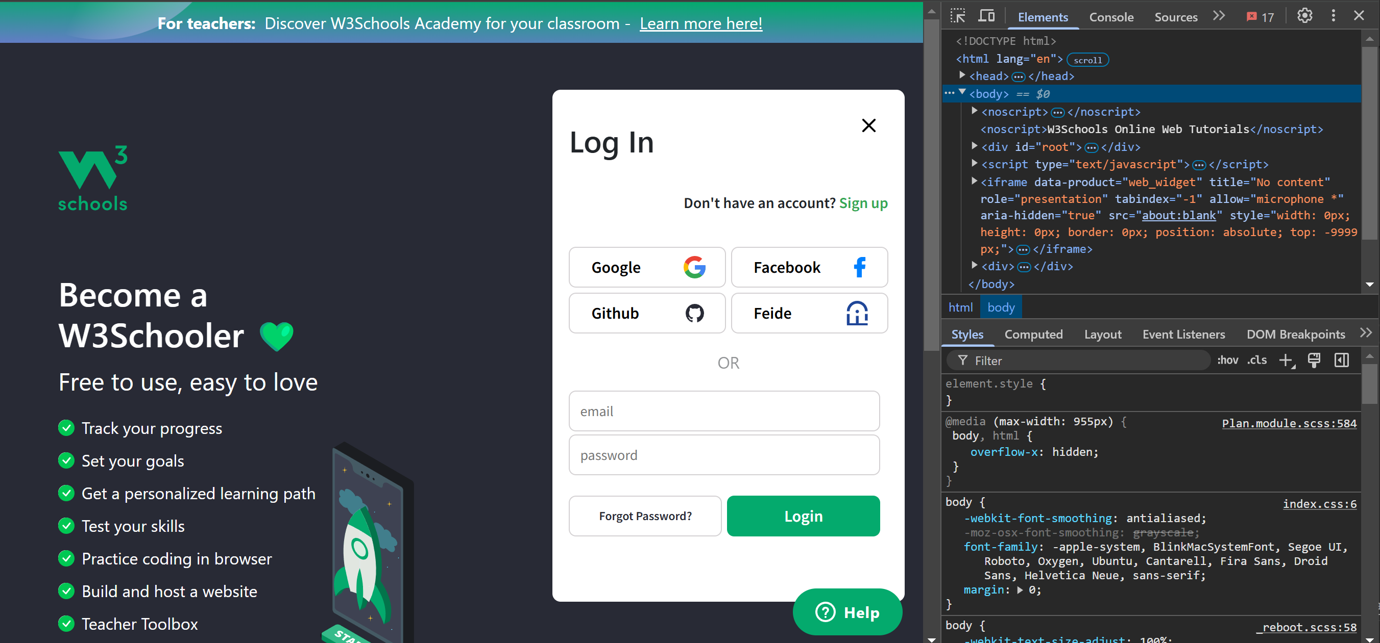 login