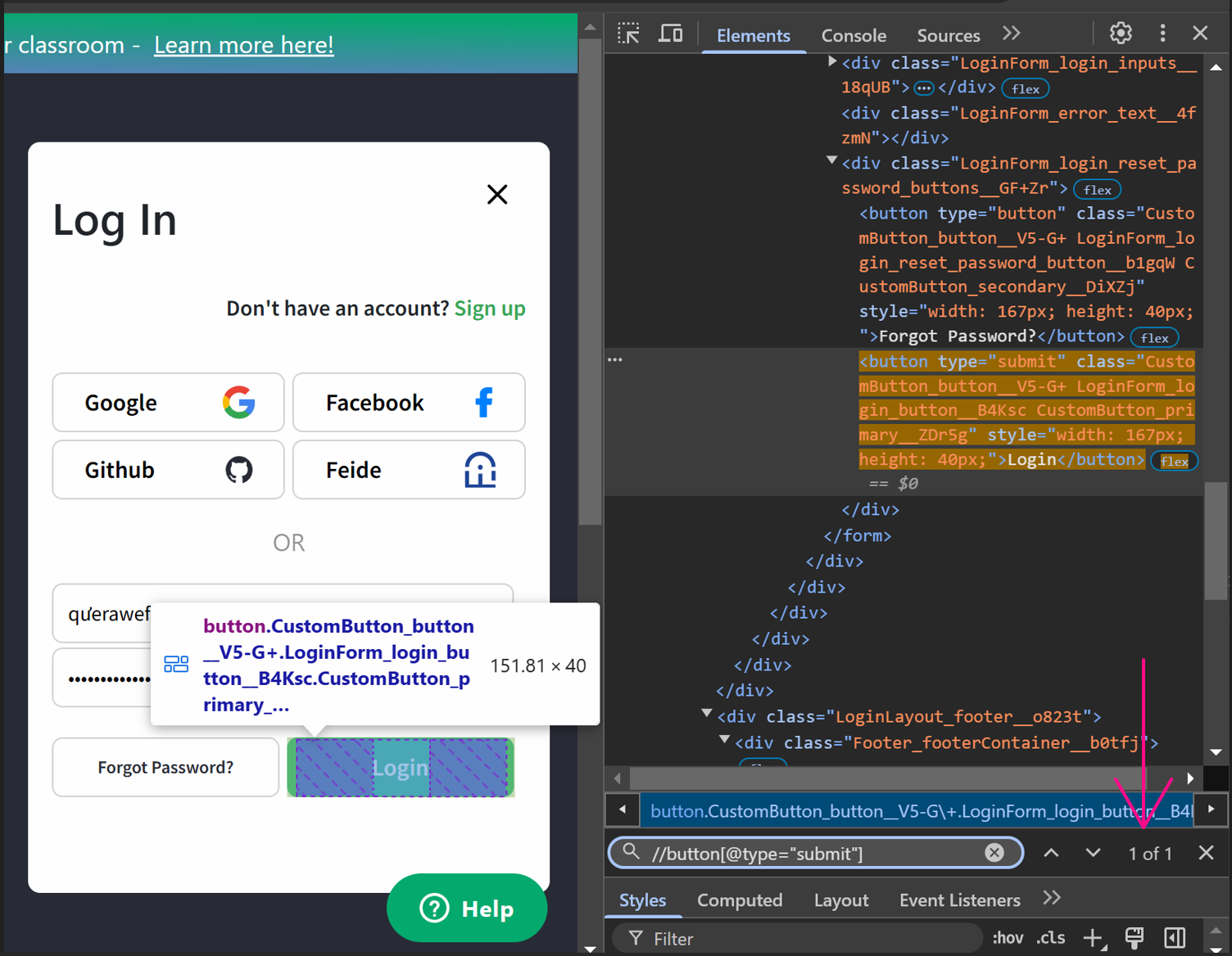 login