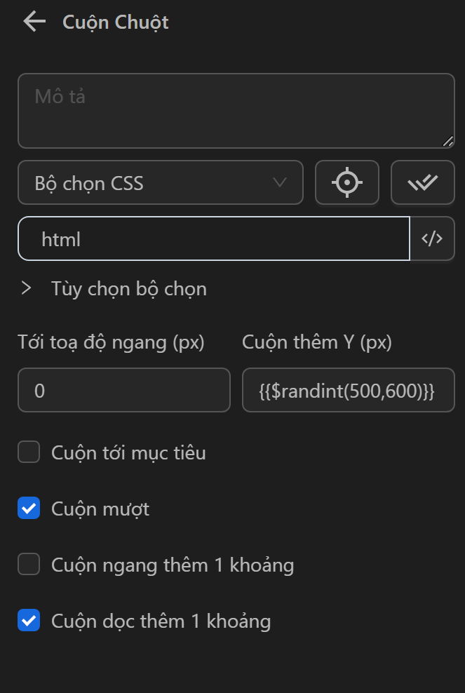 Repeat task block example