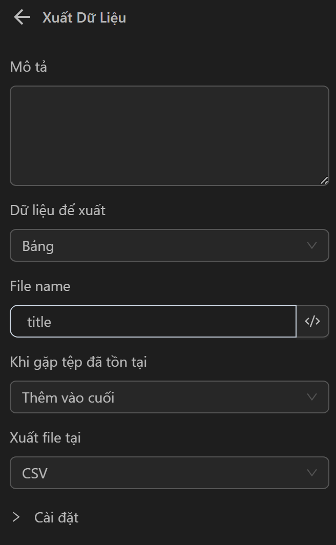 Loop elements