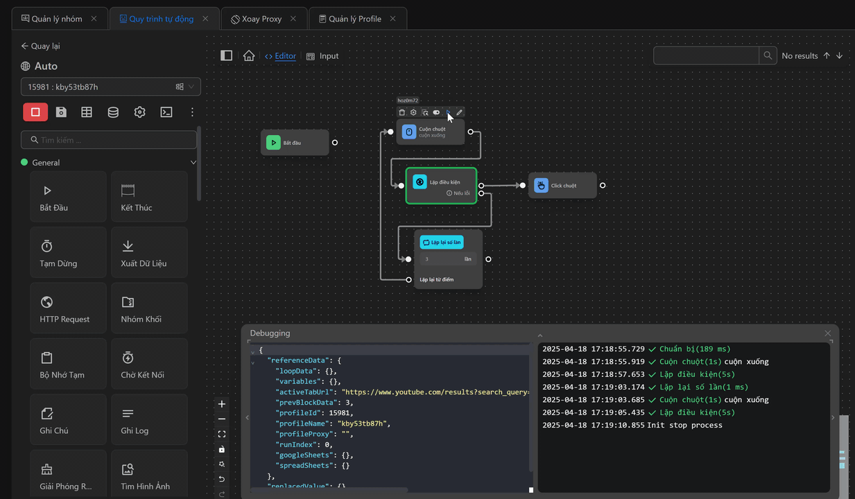 while loop example