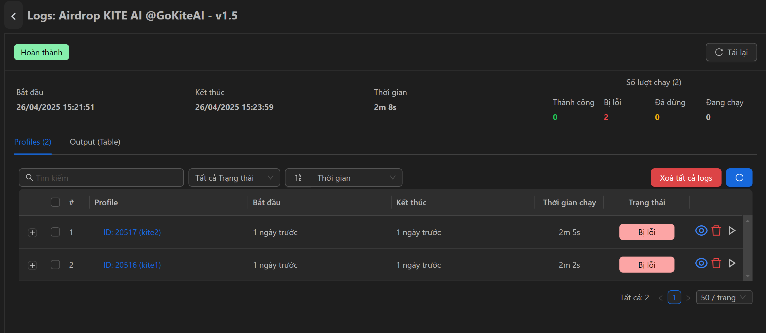 setting node