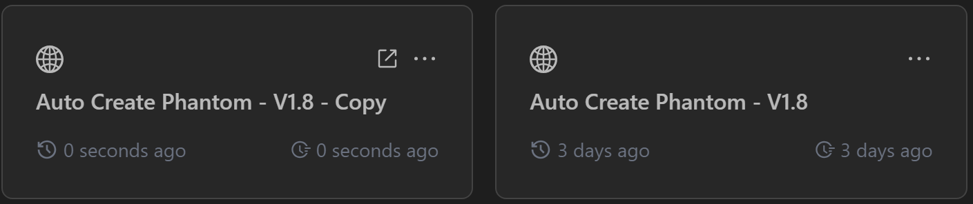 Import workflow