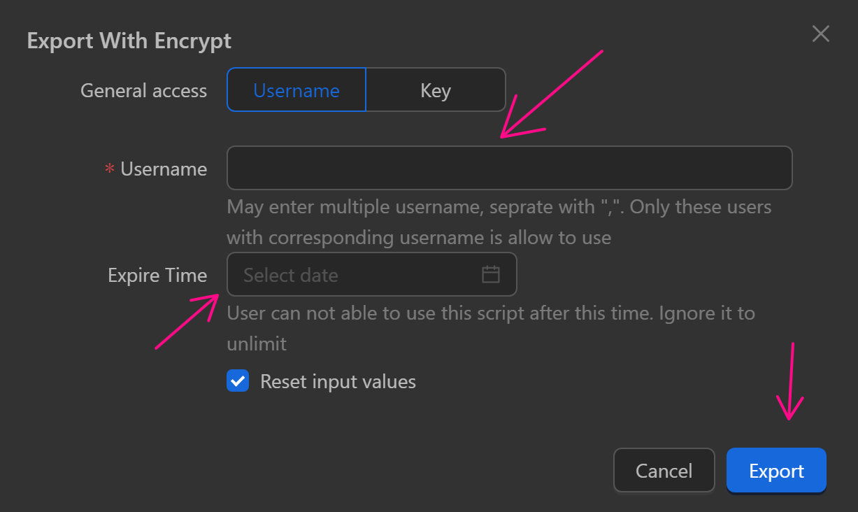 Import workflow