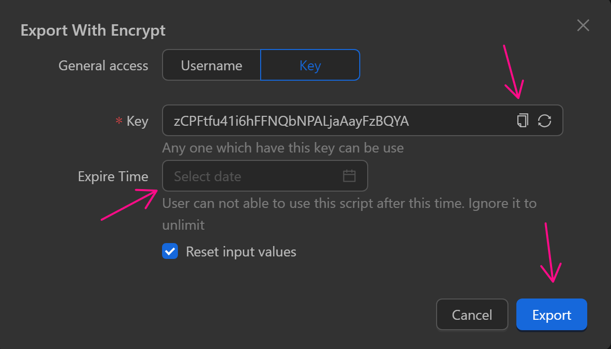 Import workflow
