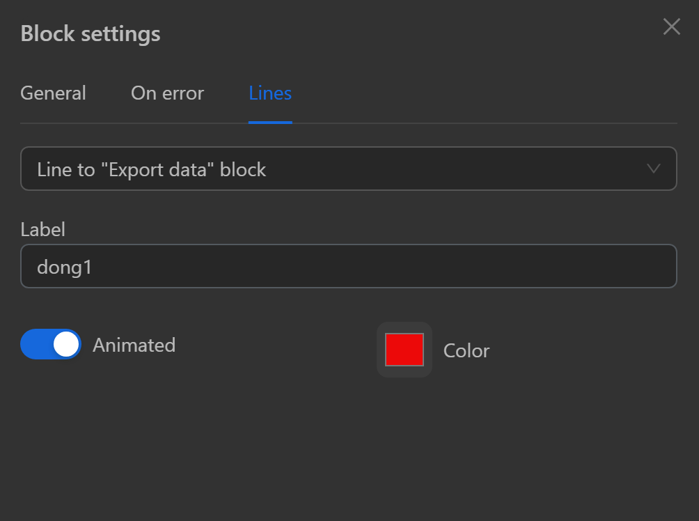 setting node