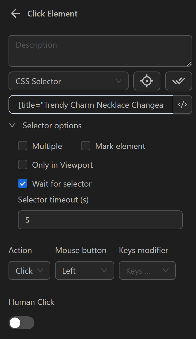 Element picker