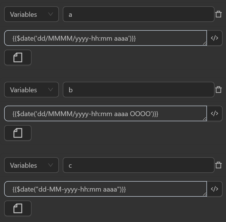 setting node