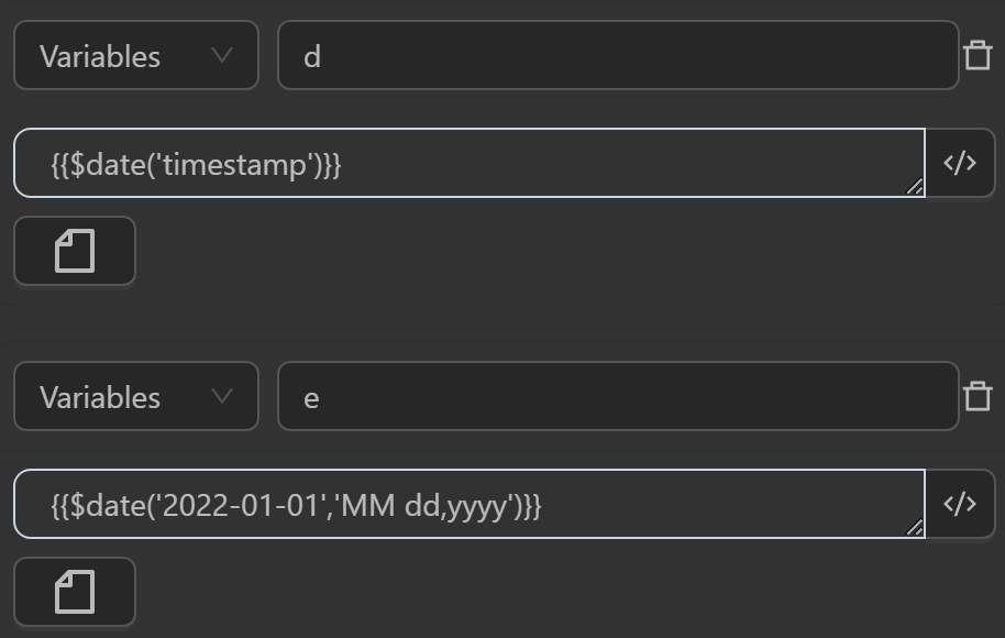 setting node