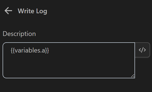 write log