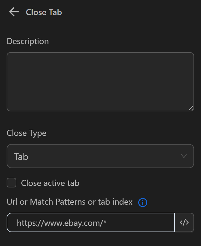 tabs