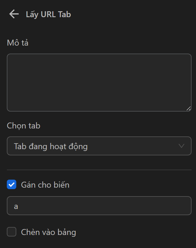 dialog