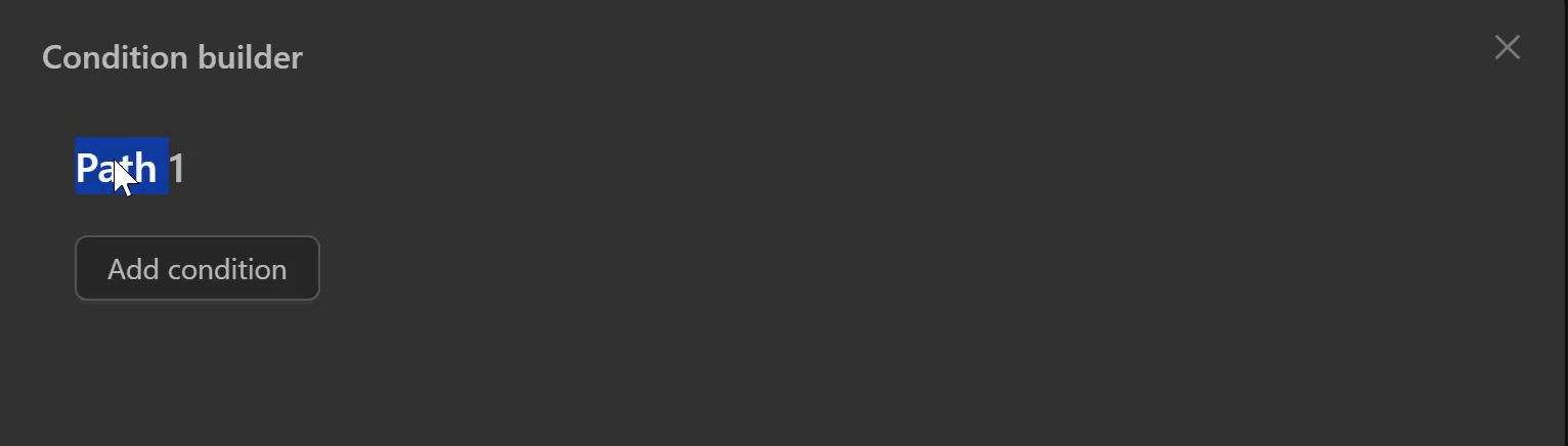 Prefix example